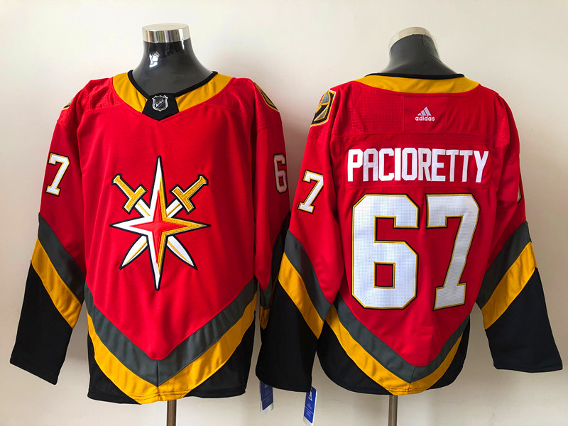Men's Vegas Golden Knights Max Pacioretty #67 Red Breakaway Jersey